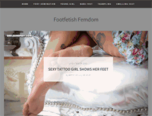 Tablet Screenshot of footfetishfemdom.com